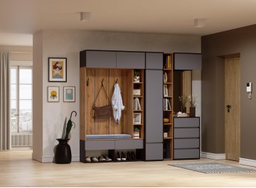 Модульная прихожая Роут комплектация 3