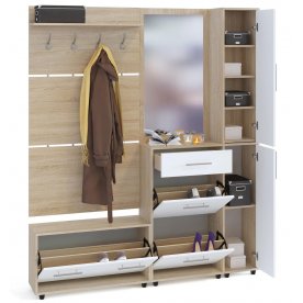 Модульная прихожая ВШ-3.1 + ТП-3 + ТП-4 + ПЗ-4 (комплектация 7)