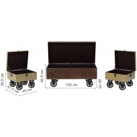 Комплект пуфиков Hope