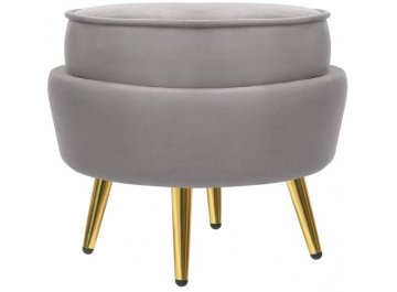 Пуф Adorn серый