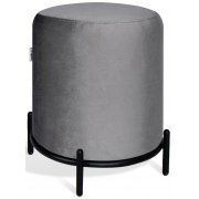 угольно-серый / черный муар