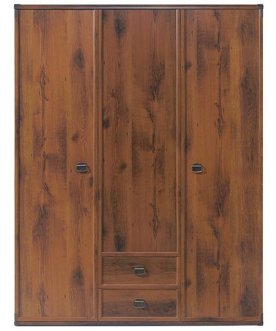 Шкаф в прихожую Индиана JSZF 3D2S дуб саттер