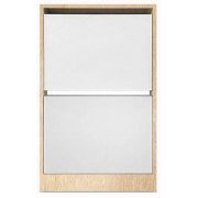 дуб сонома / белый