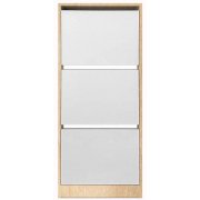 дуб сонома / белый