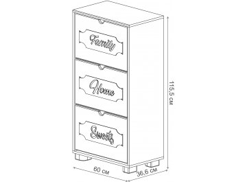 Обувница ДримСтар ДС-23
