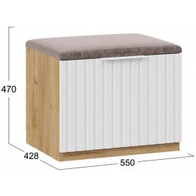 Обувница Хилтон 550 Исполнение 2.1