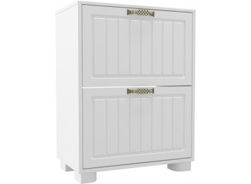 Тумба для обуви Монблан МБ-33К белое дерево