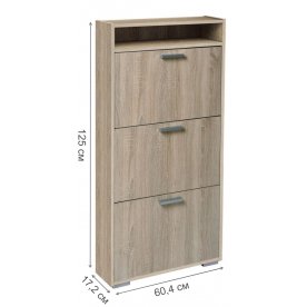 Обувница УК-3 дуб сонома