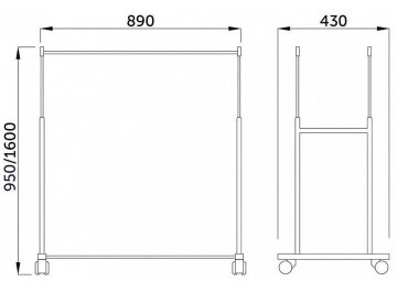 Гардеробная вешалка Diana