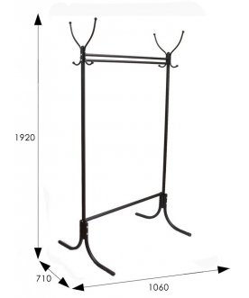 Напольная вешалка М 13 черная
