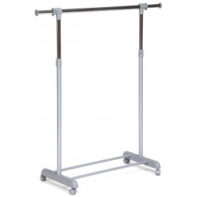 Напольная вешалка NY-3294 хром / серый