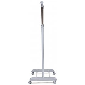 Напольная вешалка NY-3294 хром / серый