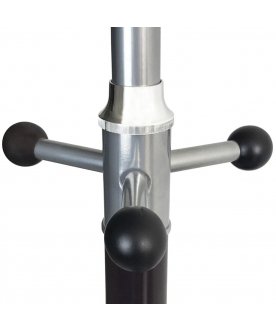 Вешалка для одежды Вешалка Вешалка CR-848 металл / мрамор коричневая