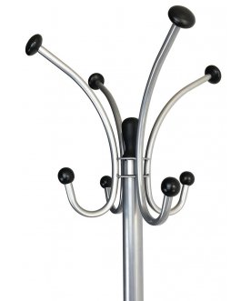 Напольная вешалка Вешалка Вешалка CR-855 металл / мрамор серебристая