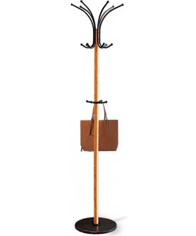 Вешалка для одежды Джинни светлый орех / мрамор