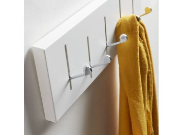 Вешалка настенная Anais белая