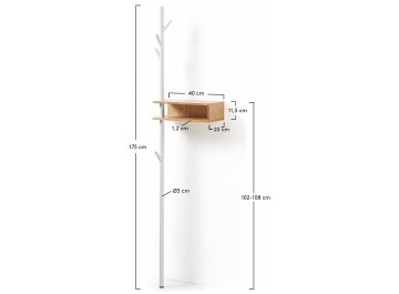 Настенная вешалка Belgrad