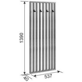 Настенная вешалка Бери