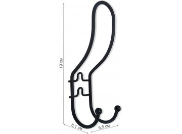 Настенная вешалка Крючок-2