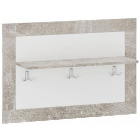 Настенная вешалка Миранда atelier / белый глянец