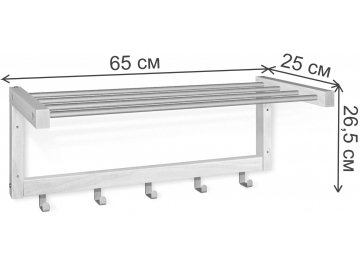Настенная вешалка Лорт
