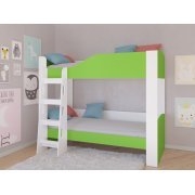 белый / салатовый