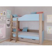 дуб сонома / голубой