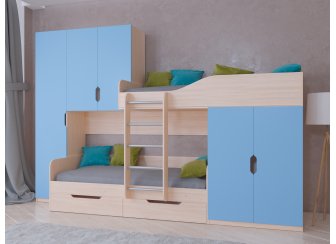 Двухъярусная кровать Лео