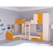 дуб молочный / оранжевый