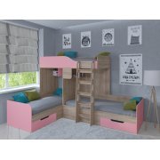 дуб сонома / розовый