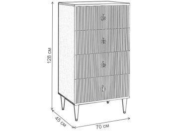 Комод Rimini Solo