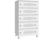 Детский комод Ассоль АС-62 белое дерево