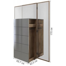 Комод Avila MDI.CHD.AV.11 с зеркалом