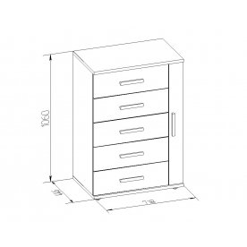 Комод Баухаус 10