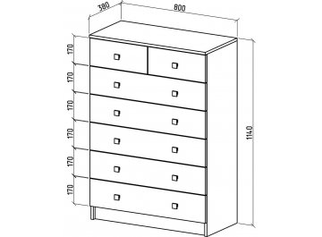 Комод Бостон-12