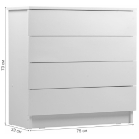 Комод Brabix Scandi CM-001