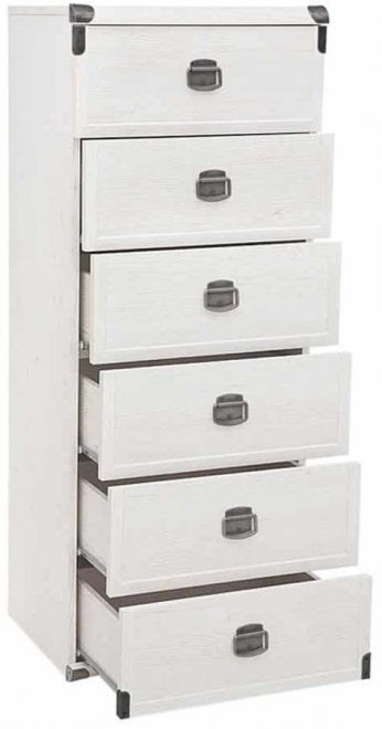 Комод Индиана JКОМ 6s сосна каньон