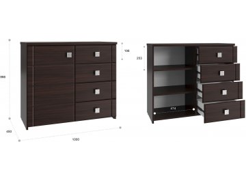 Комод Изабель ИЗ-52К