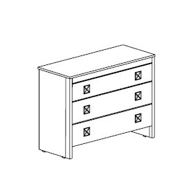 Комод Киото 433