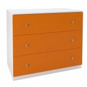 белый / оранжевый