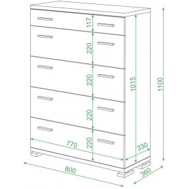 Комод Иланта-2