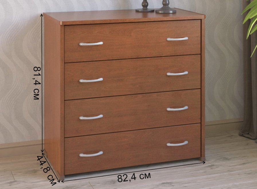 Комод КМ-41 вишня