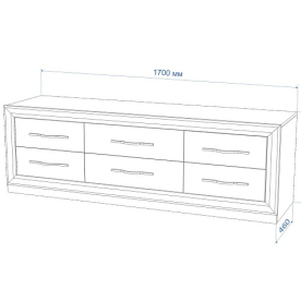 Комод Нобиле КАЯ170 КШок