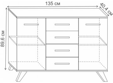 Комод Лаэль Сканди