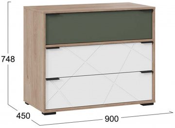 Комод Лео ТД-410.04.01