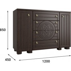 Комод Комод Монблан МБ-36К