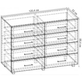 Комод Нега-1 К.034.1200-01