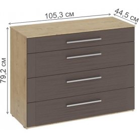 Комод Николь ТД-295.04.01
