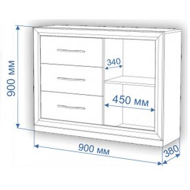 Комод Нобиле Км-120/38 ФГ НН