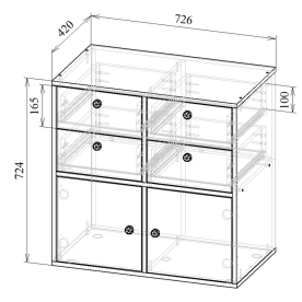 Комод Прайм-22-3